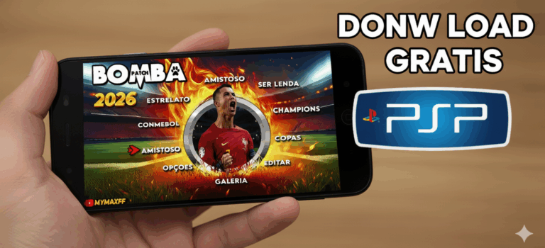 🔥 Lançamento Exclusivo! BOMBA PATCH 2026 PPSSPP para Android 100% ATUALIZADO (OUTUBRO) 🔥