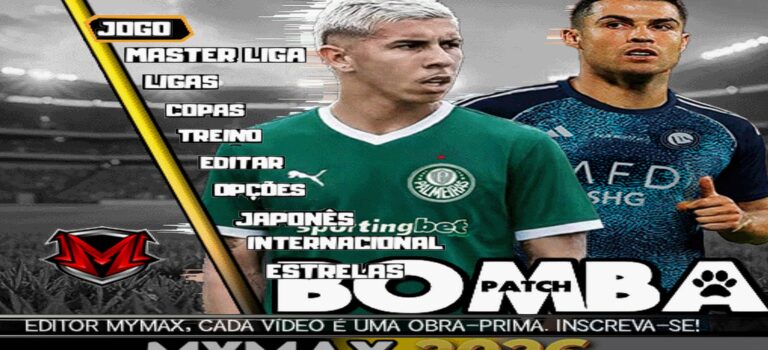 Aproveite o BOMBA PATCH 2026 PS2 Android Offline com Câmera PS5 + Estádios HD